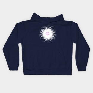 Love Light - On the Back of Kids Hoodie